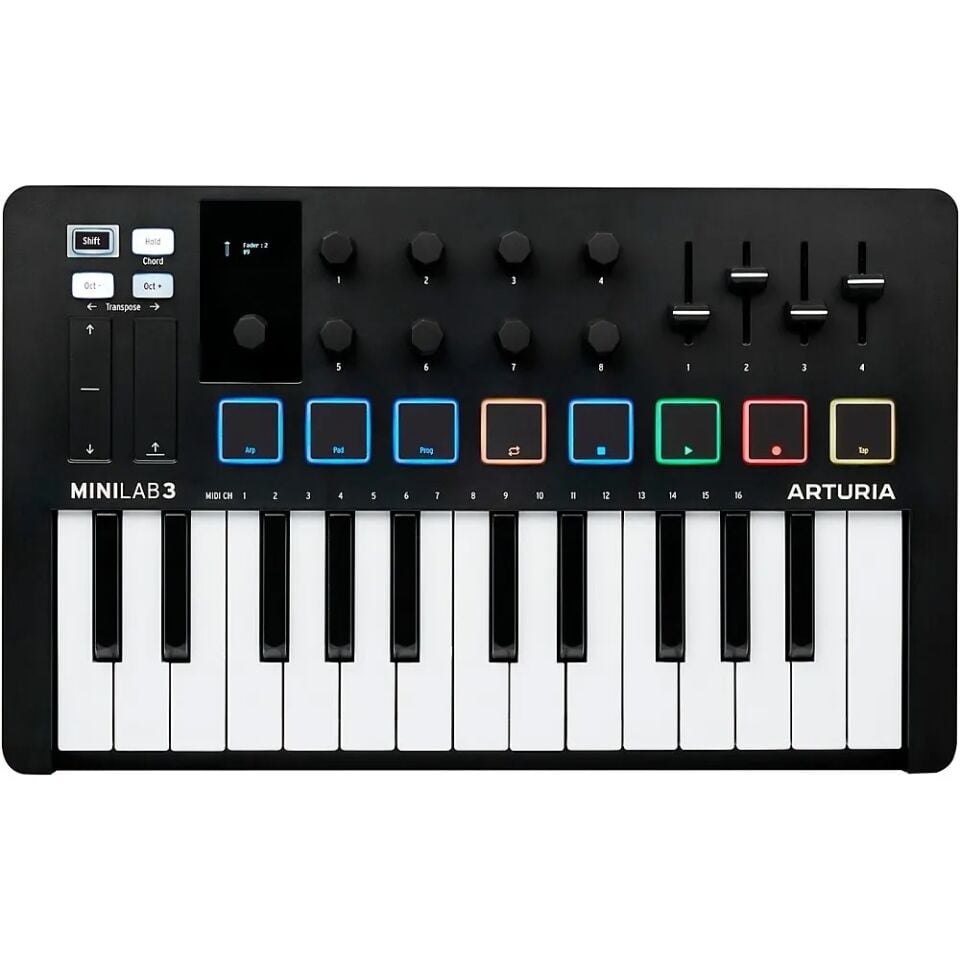 ARTURIA MINILAB 3  MİDİ KLAVYE BLACK