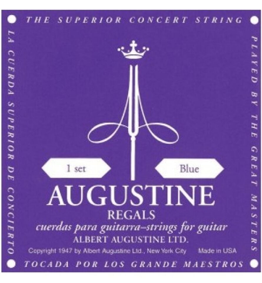 KLASİK GİTAR TELİ AUGUSTINE REGALS BLUE SET GEWA
