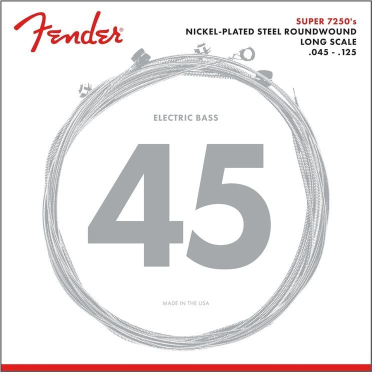 FENDER BASS GİTAR TELİ 7250-5M NPS 45-125