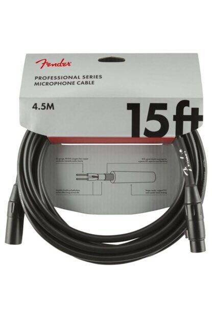 MİKROFON KABLOSU FENDER 4,5 METRE 15'
