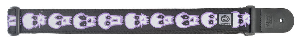 GİTAR ASKISI PLANET WAWES DOKUMA JOE SATRIANI SKULLS