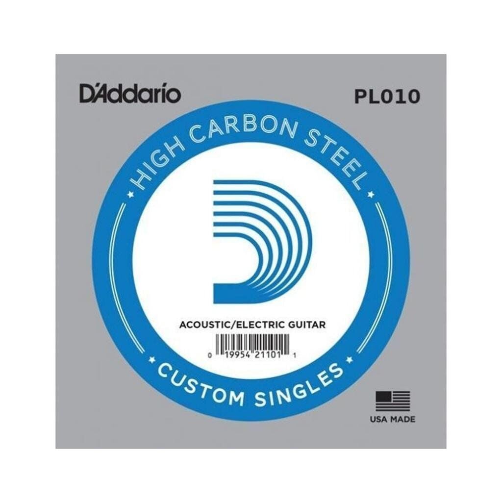 DADDARIO E (Mİ) 0,10 ELEKTRO/AKUSTİK GİTAR TELİ