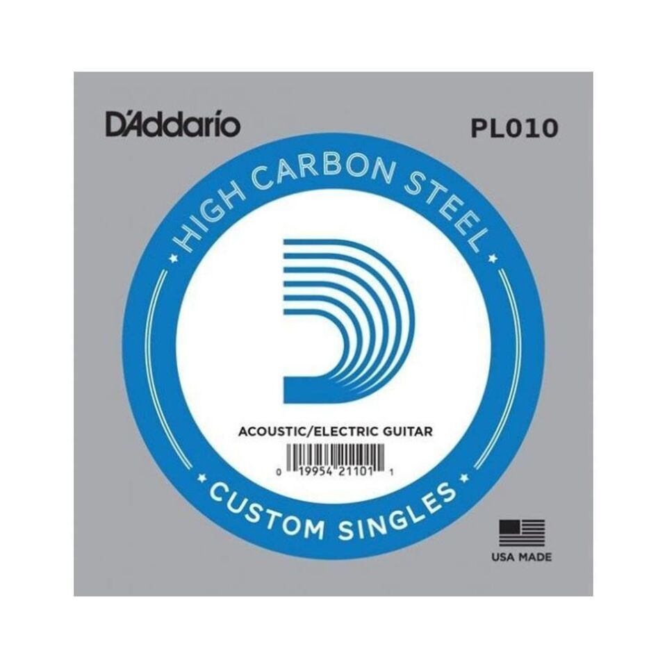 DADDARIO E (Mİ) 0,10 ELEKTRO/AKUSTİK GİTAR TELİ