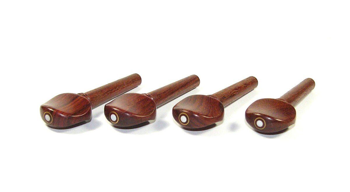 KEMAN KULAĞI PICALDI ROSEWOOD (GÜL AĞACI) SEDEFLİ SET 4/4