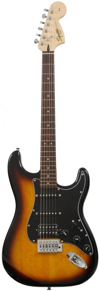 FENDER  SQUIER AFFINITY STRAT ELEKTRO GİTAR HSS FRONTMAN 10G AMFİ SET BLK