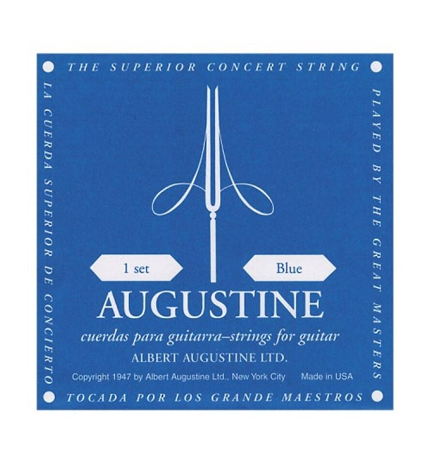 KLASİK GİTAR TELİ AUGUSTINE BLUE SET GEWA