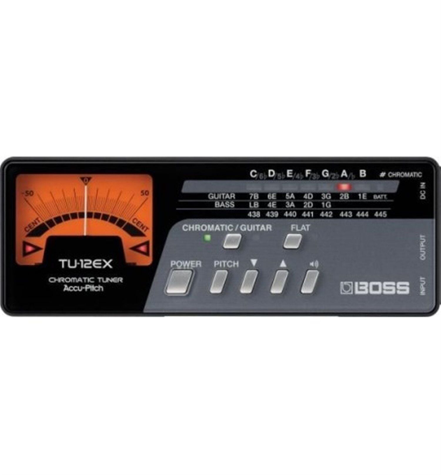 BOSS TU-12EX CHROMATIC TUNER PEDALI