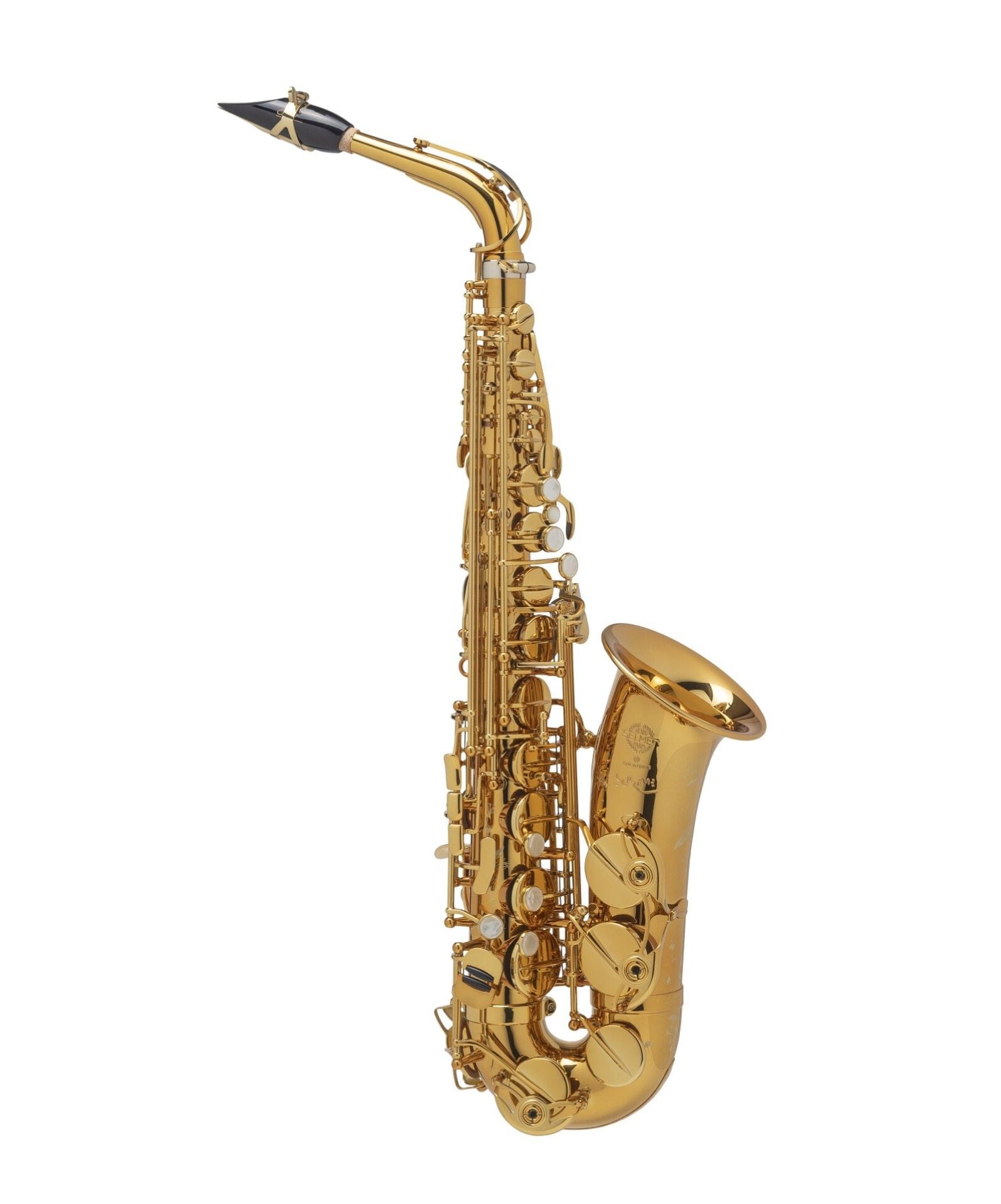 ALTO SAKSAFON HENRI SELMER PARIS SUPREME LACQUERED SET