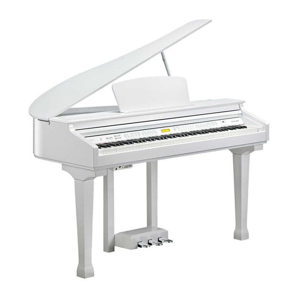 ELEKTRO PİYANO KURZWEIL KUYRUKLU PARLAK BEYAZ