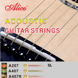 ALICE A207-SL 11-52 SUPER LIGHT BAKIR KAPLAMALI ALAŞIMLI AKUSTİK GİTAR TELİ  ALICE A207-SL 11-52 SUPER LIGHT BAKIR KAPLAMALI ALAŞIMLI AKUSTİK GİTAR TELİ