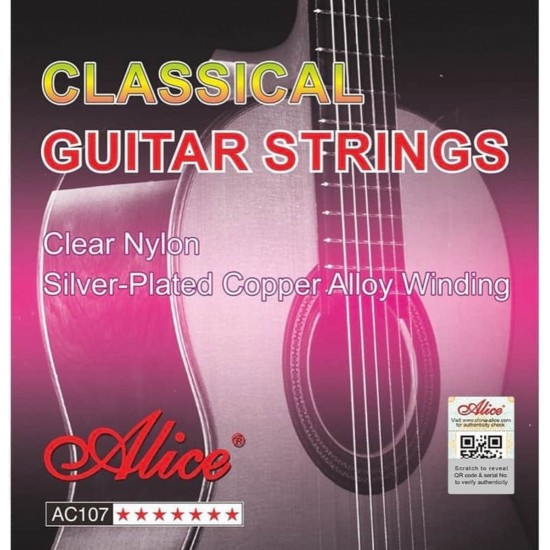 Alice AC107-N Takım Normal Tension Klasik Gitar Teli