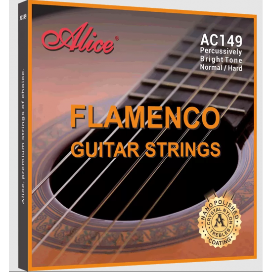 ALICE AC149-N NORMAL TENSION KRİSTAL KARBON FLAMENKO GİTAR TELİ