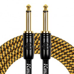 KIRLIN IW-241BCG-3M-GOB 3 Metre Enstrüman Kablosu KIRLIN IW-241BCG-3M-GOB 3 Metre Enstrüman Kablosu