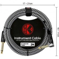 KIRLIN IW-242BCG-3M-BKB 3 Metre Enstrüman Kablosu