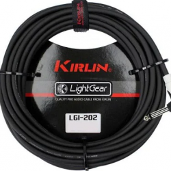 Kırlın LGI-202-3M-BK 3 Metre Siyah Enstruman Kablosu