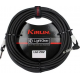 Kırlın LGI-202-3M-BK 3 Metre Siyah Enstruman Kablosu