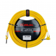 Kirlin LGI-202YE 1/4'' Mono Düz Uç - Dik Açılı 3 Metre Kablo