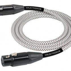 Kirlin BLM-220BGBE XLR M - XLR F 6 Metre Kablo Kirlin BLM-220BGBE XLR M - XLR F 6 Metre Kablo
