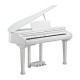 Kurzweil Kuyruklu Parlak Beyaz Dijital Piyano KAG100 WHP Kurzweil Kuyruklu Parlak Beyaz Dijital Piyano KAG100 WHP