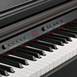 Kurzweil KA130SR Kahverengi Digital Piyano + Tabure  Kurzweil KA130SR Kahverengi Digital Piyano + Tabure
