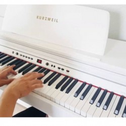 Kurzweil KA130-WH Beyaz Digital Piyano + Tabure  Kurzweil KA130-WH Beyaz Digital Piyano + Tabure