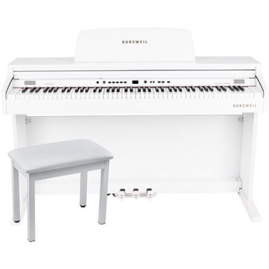 Kurzweil KA130-WH Beyaz Digital Piyano + Tabure 