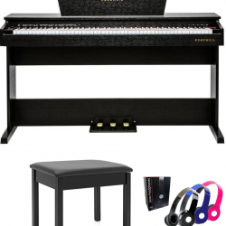 Kurzweil M70SR Dijital Piyano (Gül kurusu) + Tabure + Kulaklık