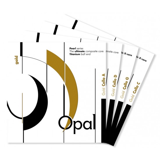 OPAL GOLD ÇELLO SET 4/4 FOR-TUNE