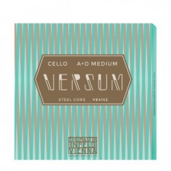 Thomastik Versum La + Re Medium Tek Çello Teli VE4142 Thomastik Versum La + Re Medium Tek Çello Teli VE4142