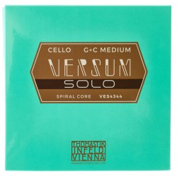 Thomastik Versum Solo Sol + Do ( G + C ) Medium Çello Telleri VES4344 Thomastik Versum Solo Sol + Do ( G + C ) Medium Çello Telleri VES4344