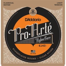 D'addario SilverPlated Set Klasik Gitar Teli EJ43 D'addario SilverPlated Set Klasik Gitar Teli EJ43