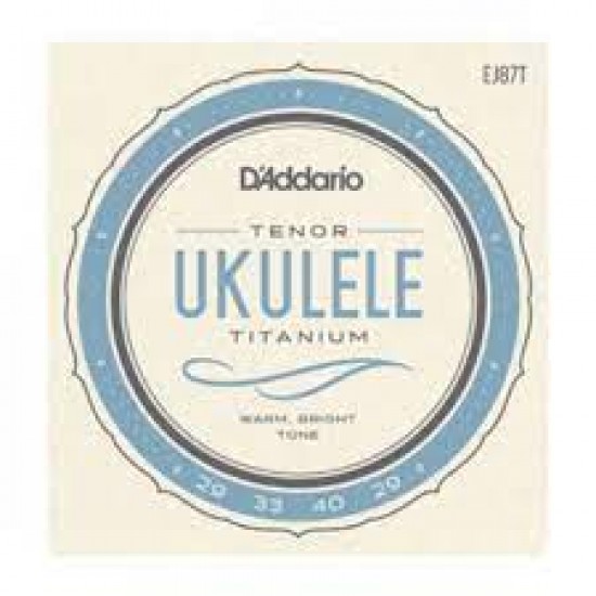 D'addario Titanyum Set Tenör Ukulele Teli EJ87T