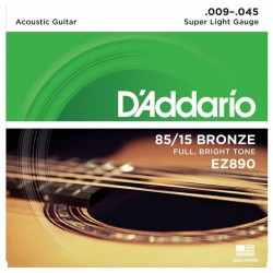 D'addario Akustik Gitar Teli 009 EZ890 D'addario Akustik Gitar Teli 009 EZ890