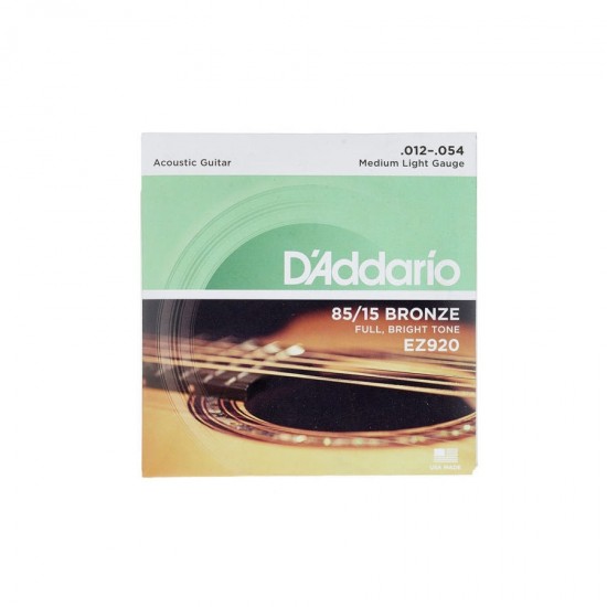  D'Addario EZ920 Akustik Gitar Teli 012-054