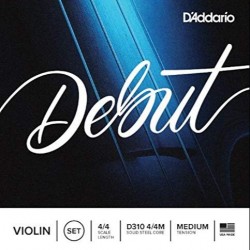 D'addario Debut 4/4 Medium Set Keman Teli D310