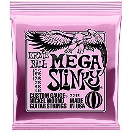 ERNIEBALL P02213 Mega Slinky Elektro Gitar Teli  10.5-48