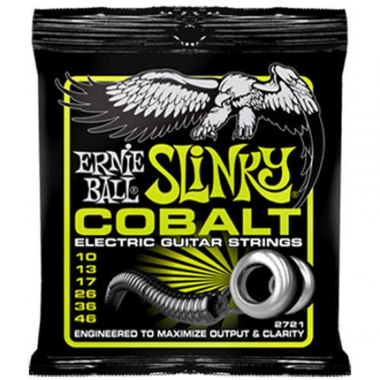 Ernie Ball P02721 10-46 Cobalt Elektro Gitar Teli