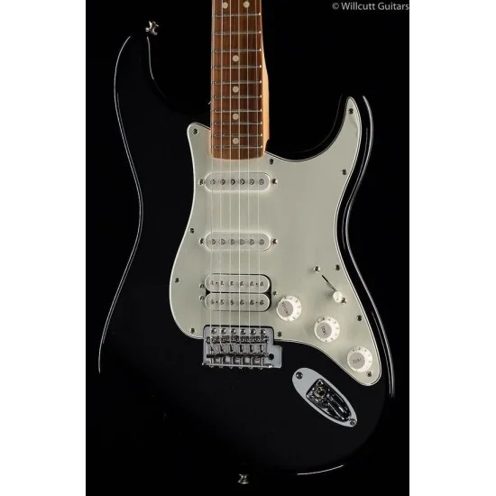 Fender Standard Strat Pau Ferro HSS BK Elektro Gitar 0144703506 Fender Standard Strat Pau Ferro HSS BK Elektro Gitar 0144703506