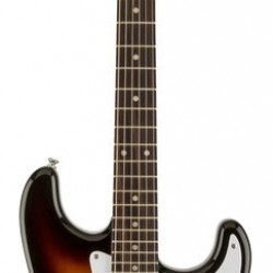 Fender Squier Bullet Strat with Tremolo HSS Laurel Klavye Brown Sunburst Elektro Gitar 0370005532