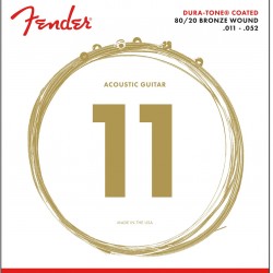 Fender Dura-Tone Coated 11-52 Akustik Gitar Teli 0730880003