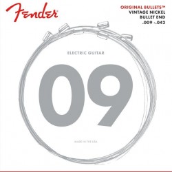 Fender Original Bullets Elektro Gitar Teli Pure Nickel Bullet End 3150L Gauges .009-.042 0733150403