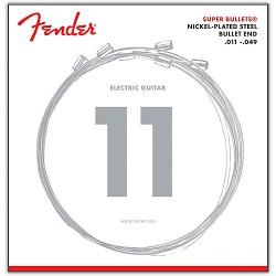Fender 3250M Super Bullets Elektro Gitar Teli (11-49)  0733250408 Fender 3250M Super Bullets Elektro Gitar Teli (11-49)  0733250408