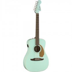 Fender Malibu Player Cevizağacı Klavye Aqua Splash Elektro Akustik Gitar 0970722008
