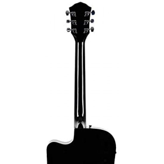 Fender FA-125CE Dreadnought Ceviz Klavye Black Elektro Akustik Gitar 0971113506