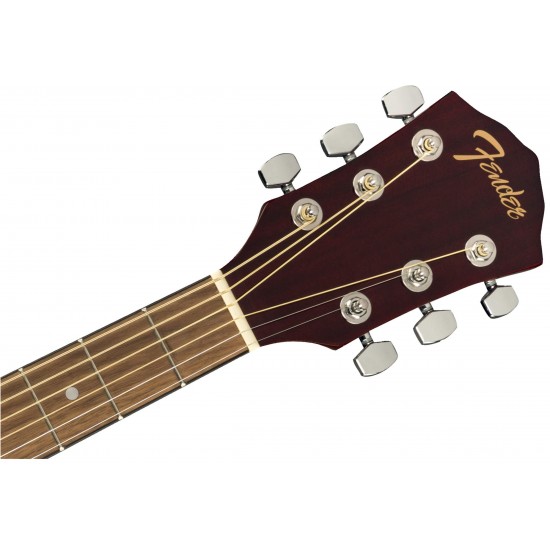 Fender FA-125CE Dreadnought Ceviz Klavye Natural Elektro Akustik Gitar 0971113521