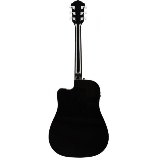 Fender FA-125CE Dreadnought Ceviz Klavye Sunburst Elektro Akustik Gitar 0971113532