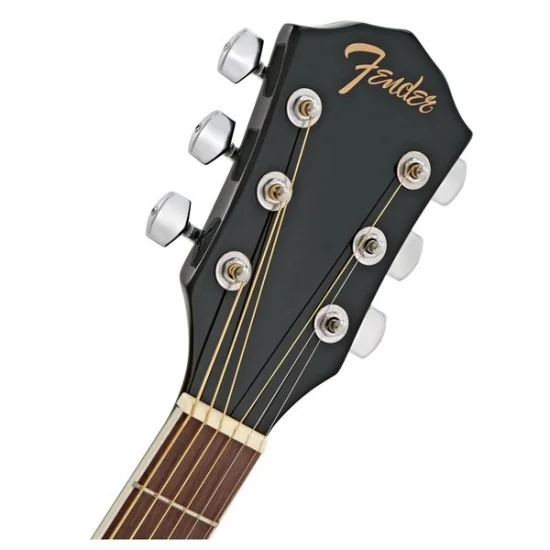 Fender FA-125 Dreadnought Ceviz Klavye Black Akustik Gitar 0971210706 Fender FA-125 Dreadnought Ceviz Klavye Black Akustik Gitar 0971210706
