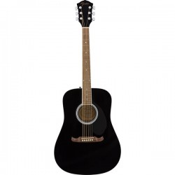 Fender FA-125 Dreadnought Ceviz Klavye Black Akustik Gitar 0971210706