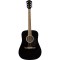Fender FA-125 Dreadnought Ceviz Klavye Black Akustik Gitar 0971210706
