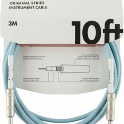 Fender Original Enstruman Kablosu 10 Daphne Blue Kablo 3 metre 0990510003